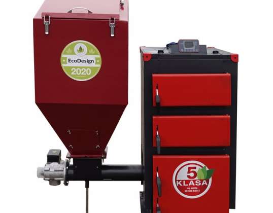 Forno Junior Janitor Caldeiras Aço para carvão ecológico 17 kW 5 classe ecodesign