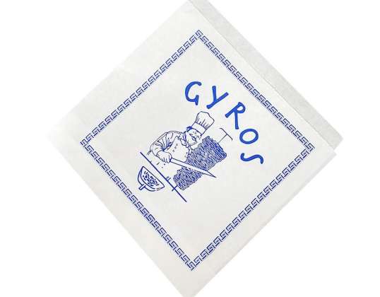 Groothandel aanbod van hoge kwaliteit gyros enveloppen - fabrikant