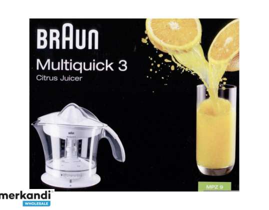 Braun Multiquick 3 MPZ 9 Citrusinių vaisių sulčiaspaudė 1L MPZ9