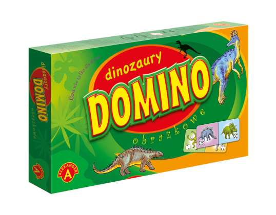 ALEKSANDRA Domino dinozauru izglītojošā spēle 4
