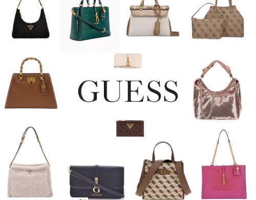 New: Guess Jeans new arrival of leather goods from 45€