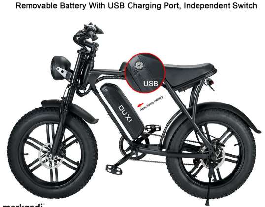 Ouxi V8 H9 | Model 2023 | Elektrický fatbike | Teraz skladom v našom sklade! (Holandsko)