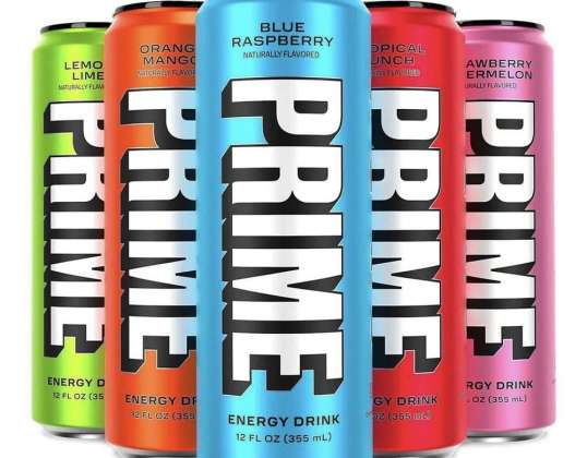 Prime Hydration Drink Energy Cans 330ml - Wholesale Purchase, 26 Pallets, EXW Shipping