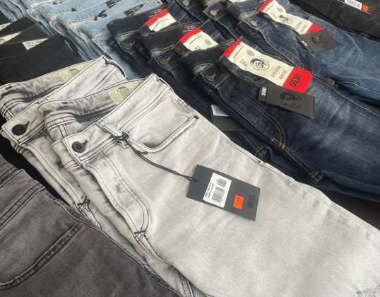 CLEARANCE OF DIESEL JEANS FOR MEN AND WOMEN - BUSTER, LUSTER, ROISIN, YENNOX AND MORE