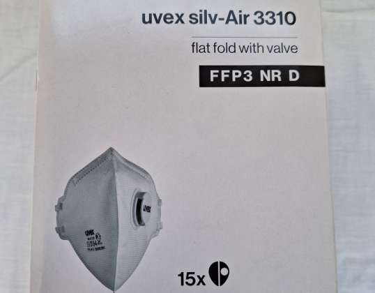 Nagykereskedelmi FFP3 védőmaszk Uvex silv-Air 3310