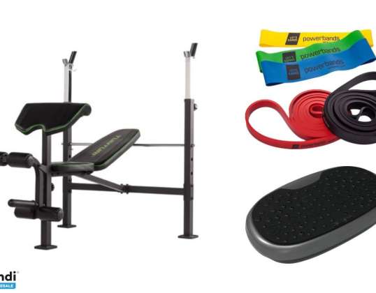 Set of new Sport Fitness products with original packaging...