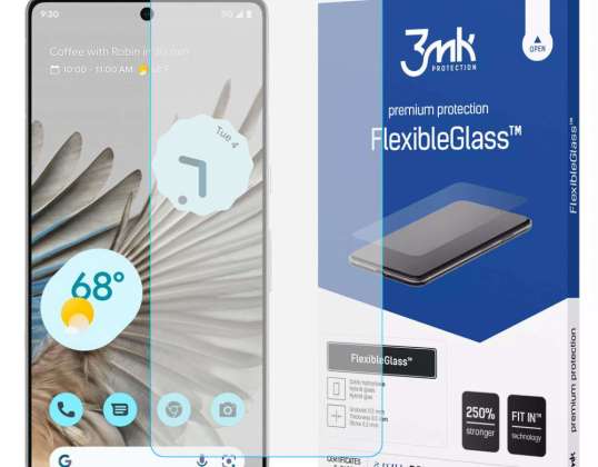 Szkło 3mk FlexibleGlass do Google Pixel 7 5G hybrydowe na ekran Glass