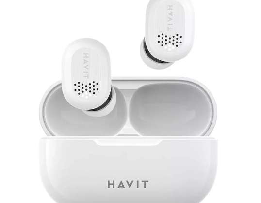 Auriculares TWS Havit TW925 blancos