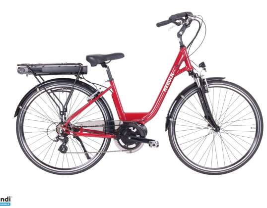 BATRIBIKE NEBULA UNISEX, Elektrische fiets, Citybike, 7-traps Shimano versnelling, 26 ins, Middenmotor 250W, Accu 11,0 AH Wh, Naafversnelling, lage instap