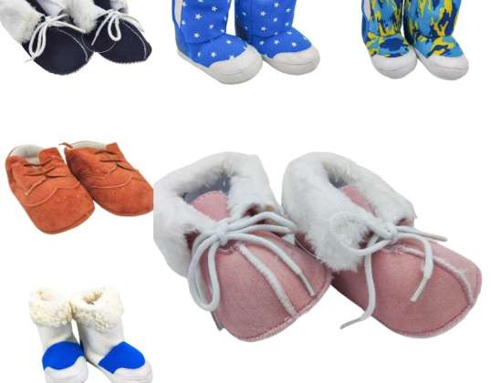 Exclusive Bundle of Plush Style Baby Slippers - Ideal for Getting Started