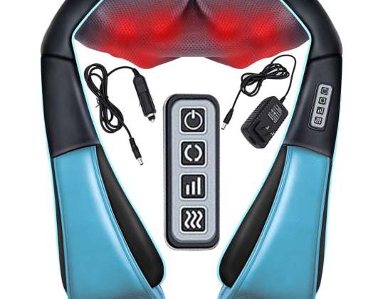 Stimulator voor nek, nek, lichaam, voeten, RUG, SHIATSU, opwarming PERFECT VOOR EEN CADEAU BLT01