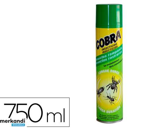 Solution Anti Punaises de Lit et Rampants COBRA - Contenance 750 ml - En Gros