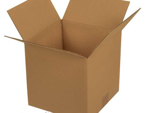 Cutii de carton pliabile en-gros de înaltă calitate - Dimensiuni: 250x250x250mm, 1-ondulat, ideal pentru transport și depozitare
