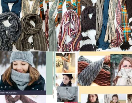 Casual Scarves Europe Bundle - Winter Accessories Wholesale