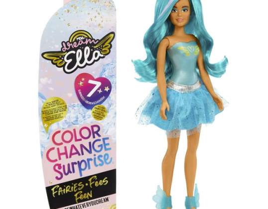 MGA&#039;s Dream Lalka Ella Color Change Surprise Fairies Doll Lalka niespodzianka