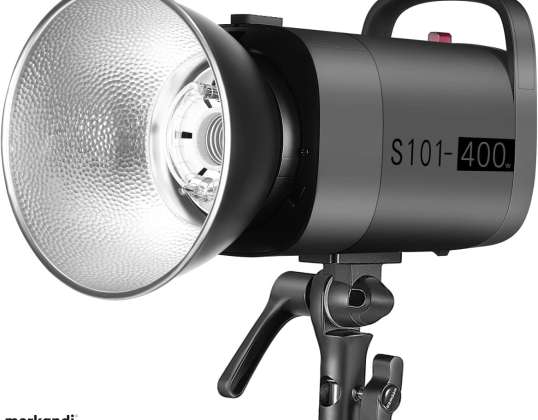 NEEWER S101-400W Professional Studio Flash Strobe Monolight 400W 5600K, in Aluminum Alloy with Bowens Mount, for Studio Shooting, Product and Portrait