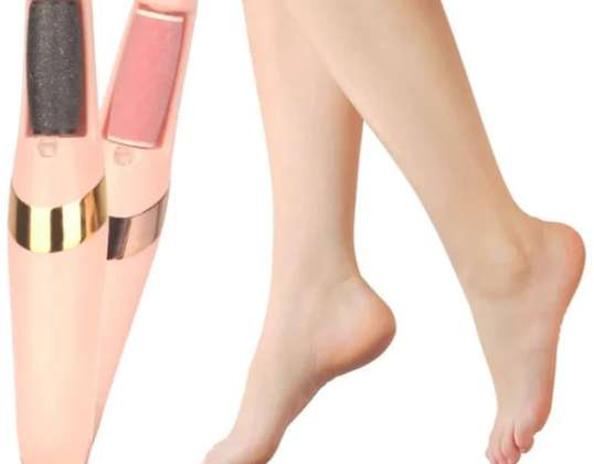 Elektrinis pėdų nuospaudas ir kietos odos valiklis - įkraunamas pėdų nuospaudų ir kietos odos šalinimo pedikiūro įrankis