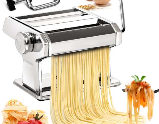 STEEL pasta machine for dumplings, POLISH BRAND, 3in1, solid, XL PAS-3