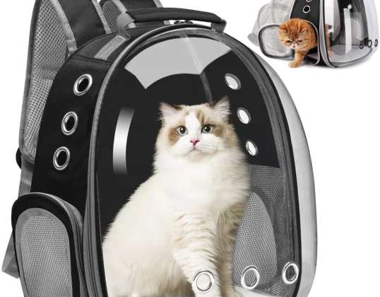 Backpack carrier FOR CAT DOG bag with ventilation holes SAFE CA-PET1