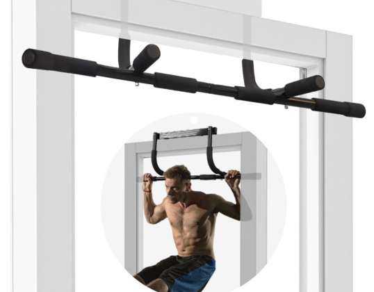 Wall pull-up exercise bar over the floor door multifunctional
