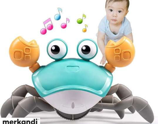 Interaktiv leketøy krypende krabbe CRABBIE