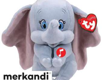 Plysfigur Disney Dumbo med lyd 15 cm