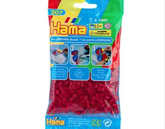 Намистини для прасування HAMA міді середні червоні 1000 намистин