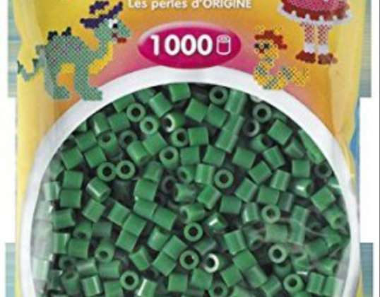 HAMA Perles à repasser Midi Vert 1000 Perles