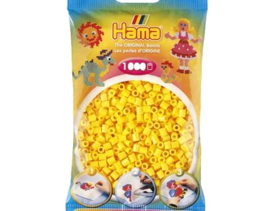 HAMA likalne kroglice Midi Yellow 1000 kroglice