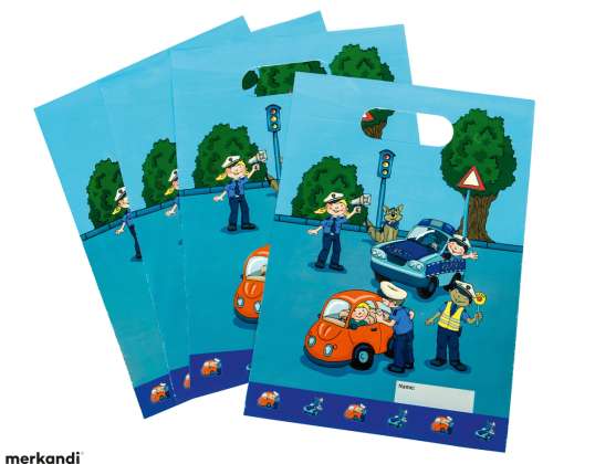 Torebki prezentowe Police 8 z dwustronnym nadrukiem 17 x 23 cm