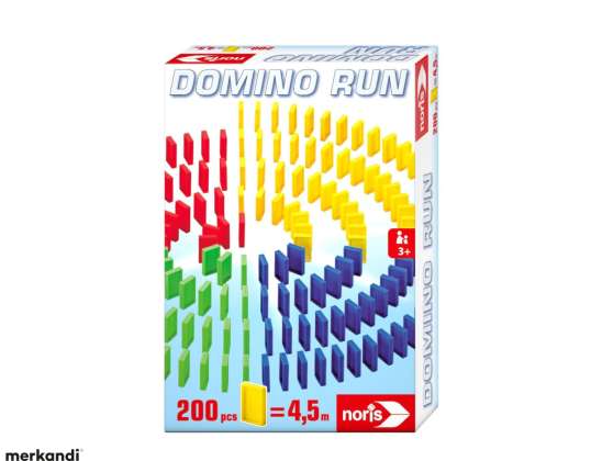 Noris Domino Run 200 klosser ferdighetsspill