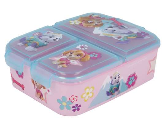 Paw Patrol: Everest & Skye Lunch Box with 3 Compartments