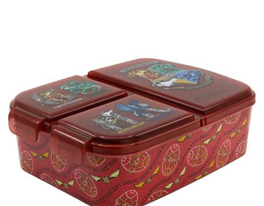 Harijs Poters: Cūkkārpas pusdienu kaste ar 3 nodalījumiem
