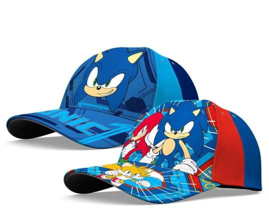 Sonic The Hedgehog Cap 2 assorti