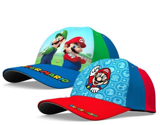 Super Mario Cap 2 assorted