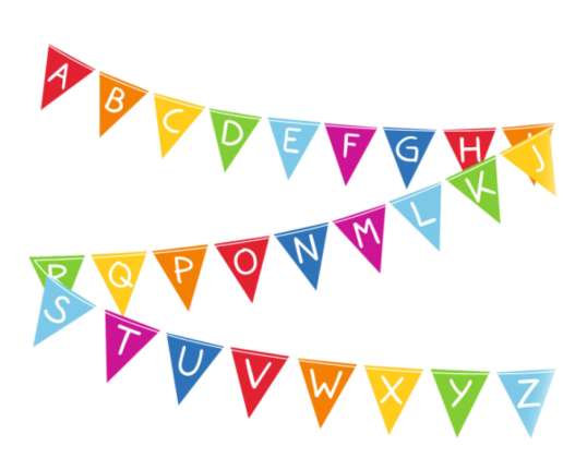Banner A to Z Back to School 400 x 16 cm