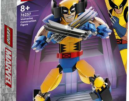 LEGO® 76257 Marvel Wolverine Building Φιγούρα 327 Τεμάχια