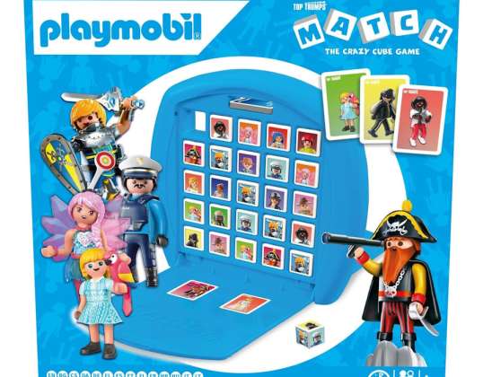 Winning Moves 52030 Match: Playmobil Dice Game