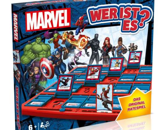 Winning Moves 48459 Who is it? Marvel Guessing Game