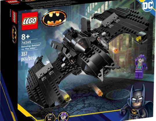 LEGO® 76265 Super Heroes 5 Batman vs. Jokeri -setti: 357 osaa