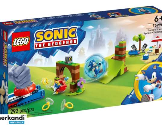 ® LEGO 76990 Sonic Ariciul Provocarea mingii lui Sonic 292 piese