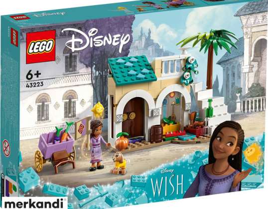 ® LEGO 43223 Disney Wish Asha în orașul Rosas 154 piese