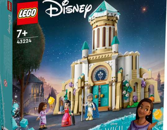 LEGO® 43224 "Disney Wish King Magnifico pils" 613 detaļas