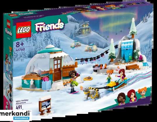 LEGO® 41760 Friends Igloo Holidays 491 detaļas