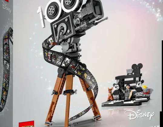 Набор из 3 камер LEGO® 43230 Disney Classic — Дань уважения Уолту Диснею 811 деталей