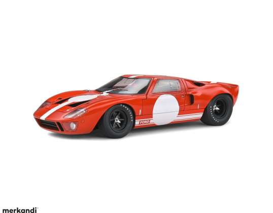 Solido 1:18 Ford GT 40 červený závodní