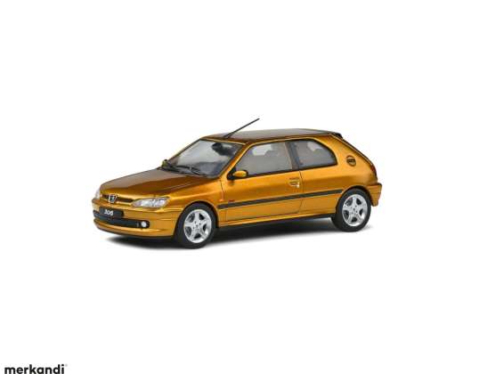 Solido 1:43 Peugeot 306 S16 żółty
