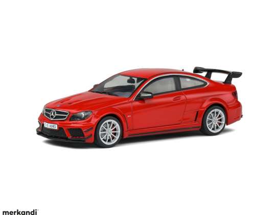 Solido 1:43 MB C63 AMG red