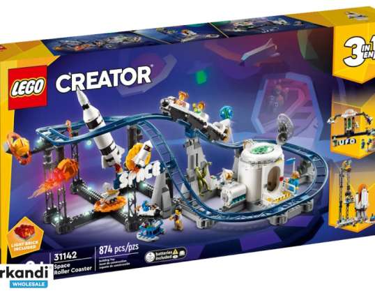 LEGO® 31142 Montaña Rusa Espacial Creator 874 piezas