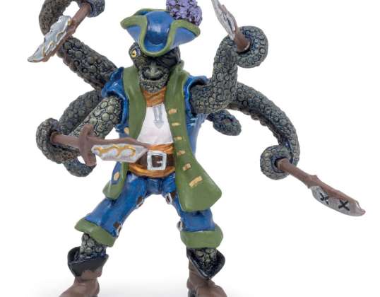 Papo 39482 Figurka piráta s mutantem Krakenem